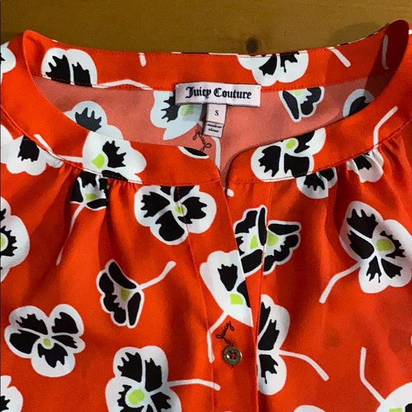 Sold!! Juicy Couture Blouse - Picture 3 of 3